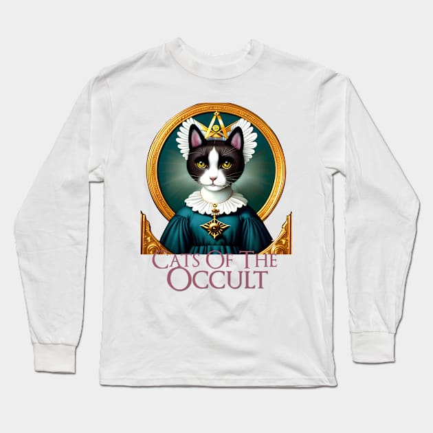 Cats of the Occult XIII Long Sleeve T-Shirt by chilangopride